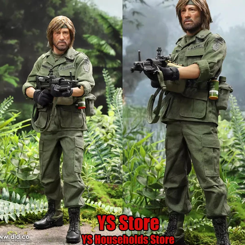 DID V80184 1/6 US Army Colonel James Baroque Cloth Action Figure Vietnam War Historical Military Fans Collectible 12" Soldier view 6