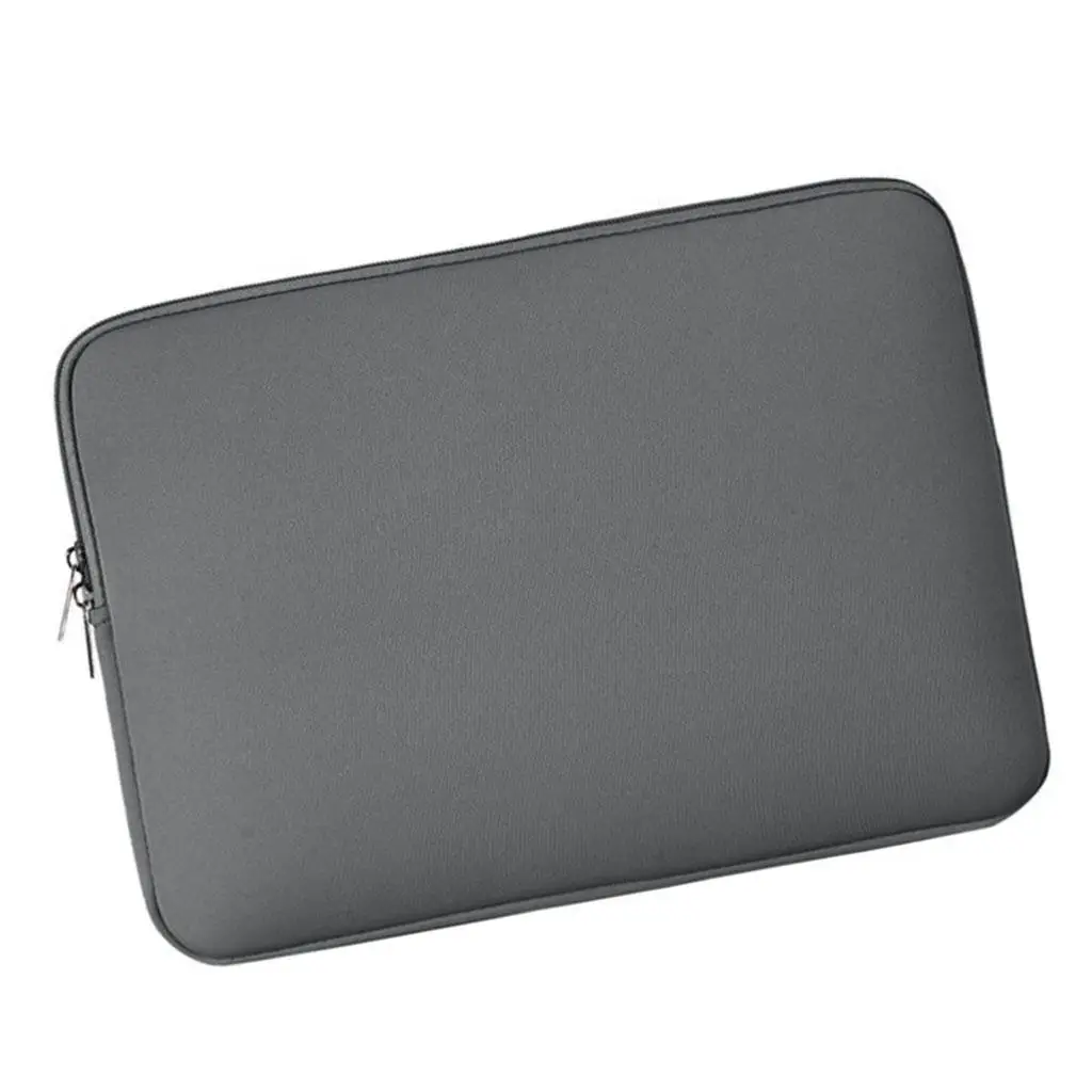 Tablet Liner Sleeve Case Bag Lightweight Nylon Double Zip Pouch for 14 Inch Devices Shock Dust Scratch Protection