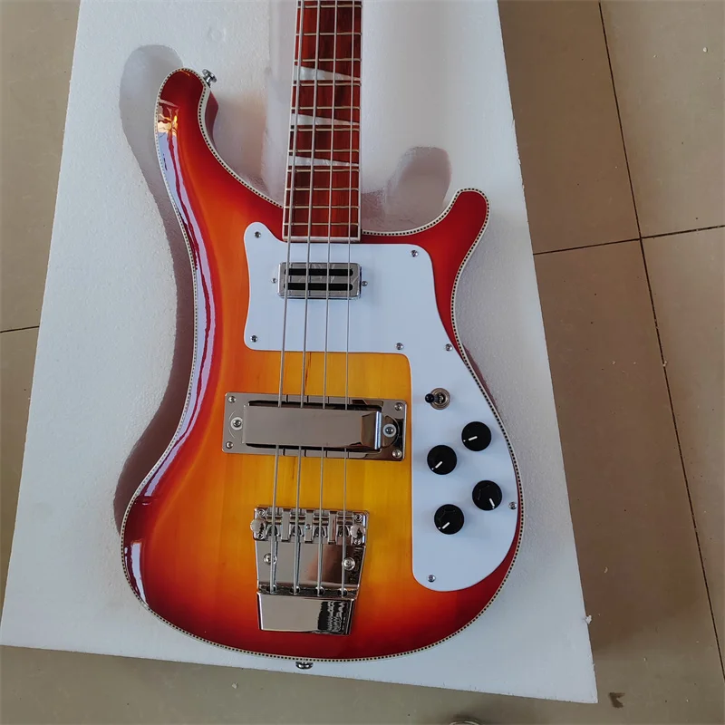 

Special-Shape 4-String Electric Bass Guitar Classic Production Professional Player Favorite in Stock