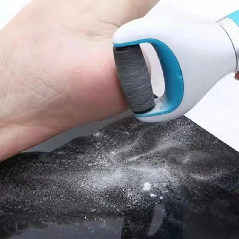 電動フットファイル角質除去器足用ペディキュアマシン足の角質除去マッサージケア器具 1