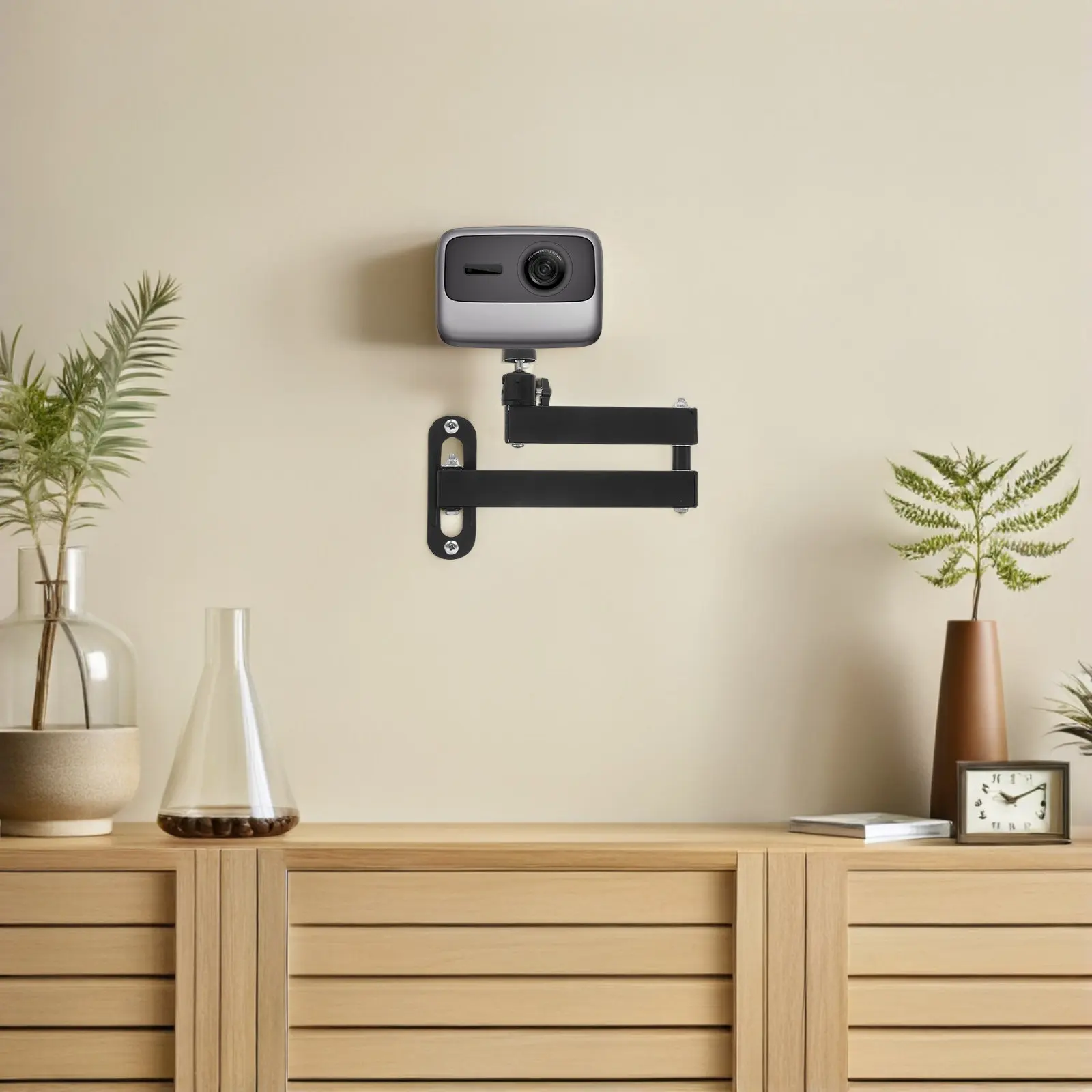 

Кронштейн для настенного крепления проектора, 16 дюймов, регулируемый поворотный подвесной держатель, потолочное крепление для проектора в конференц-зале