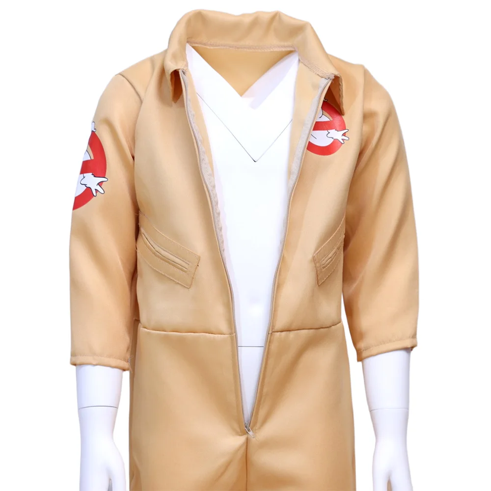 مجموعة Ghostbusters Halloween للأطفال، زي أداء تنكري للأولاد والبنات، زي أداء أنشطة رياض الأطفال