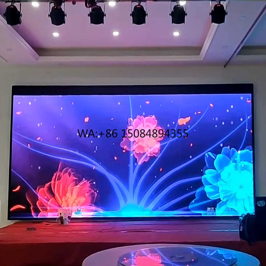 

2025 Hot-selling Three-year Warranty Energy Saving 4K HD P2.5 Full Color LED Video Wall Wall-Mounted 500cd Brightness