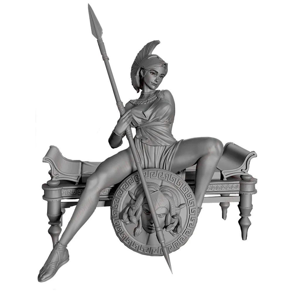 Athena X ray frame girl 1:18 Miniature Figure Resin Model Kit Unpainted Plastic Model Kit A469