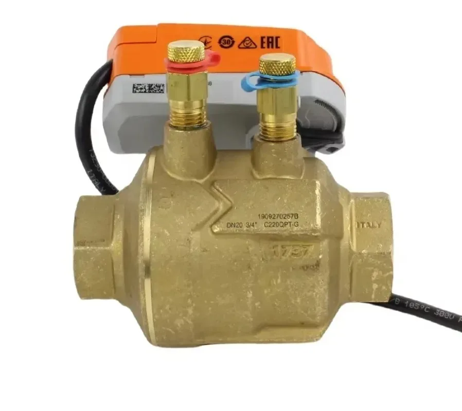 For Switzerland BELIMO Electric Motorized Brass Valves CQ230A+C220QPT PI Zone Water Internal Thread Design Solution