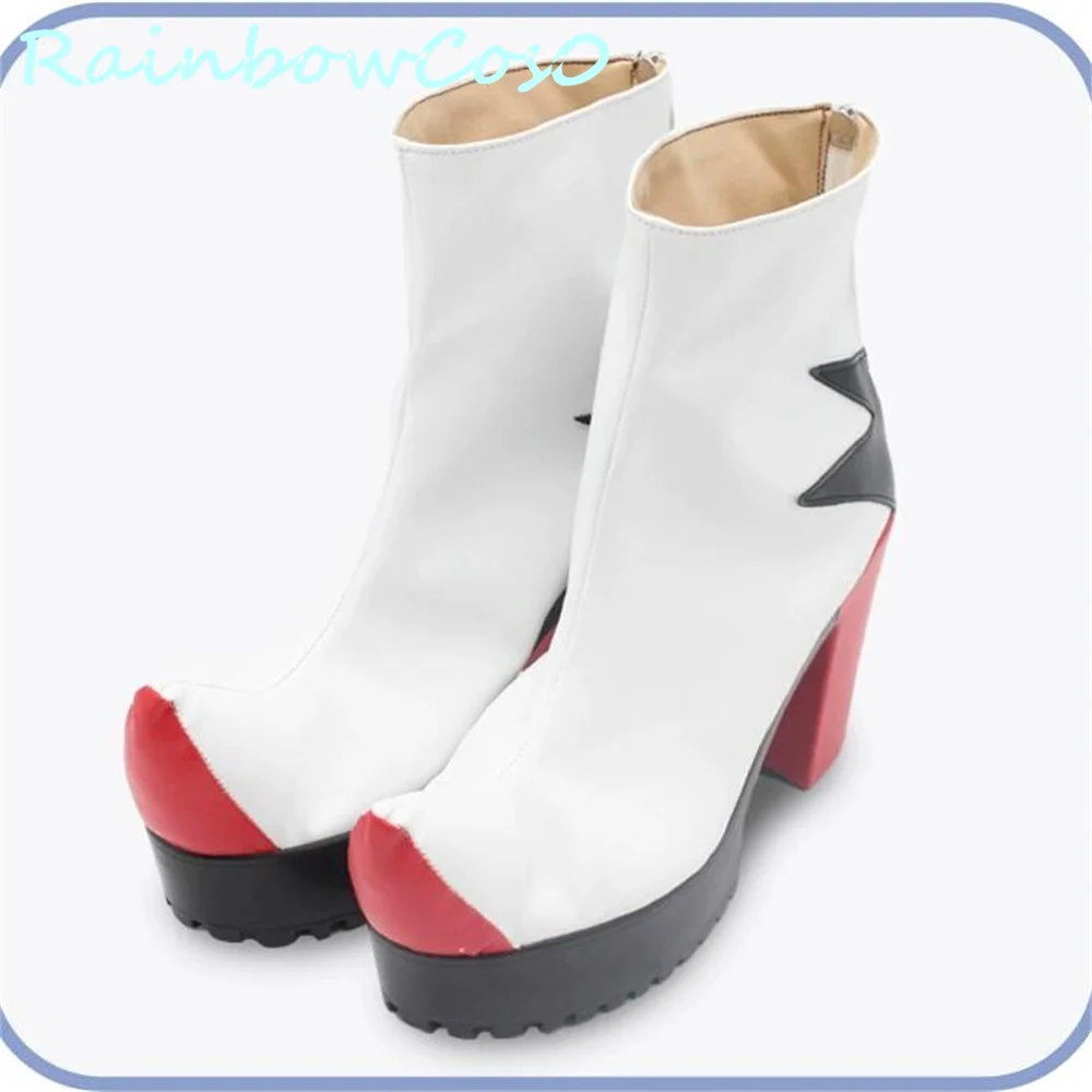 Ashiya Douman Fate Grand Order FGO Cosplay Sapatos Botas Jogo Anime Halloween Natal RainbowCos0 W3528