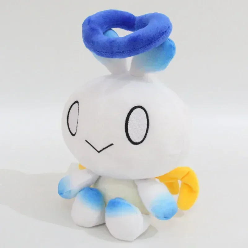 Game New S-Soniced Cartoon White Chao Plush Toy Anime Angel Chao Cosplay Stuffed Doll Safa Pillow Room Decoration Birthday Gift