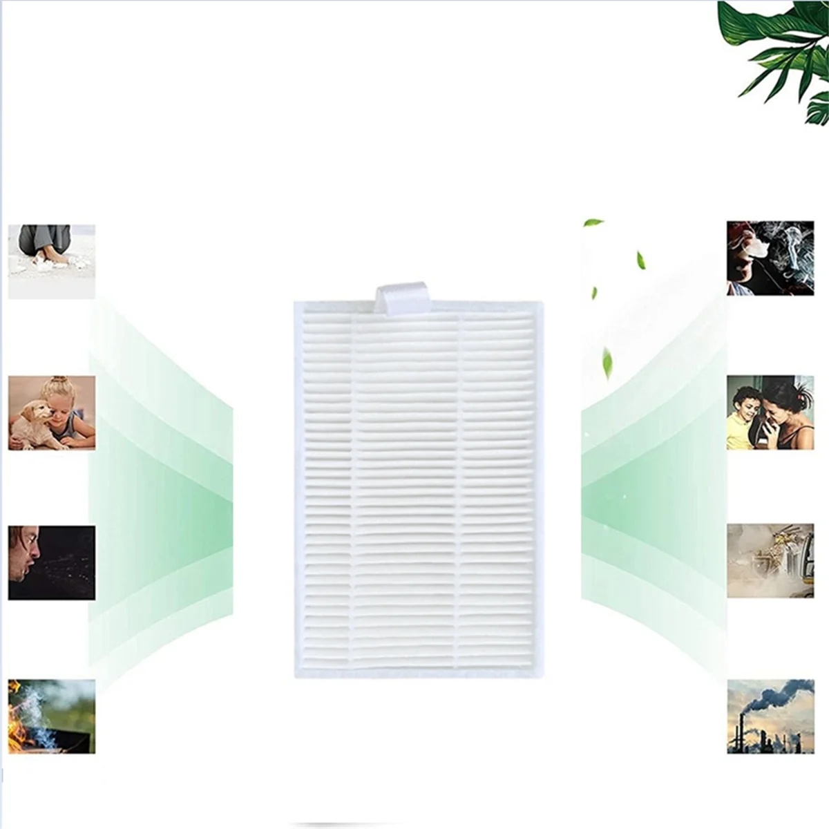 31PCS สําหรับ Kabum Smart 500/700 หุ่นยนต์เครื่องดูดฝุ่นเปลี่ยนชิ้นส่วนล้างทําความสะอาดได้หลักแปรงด้านข้าง HEPA FILTER Mop Cloth_A66K