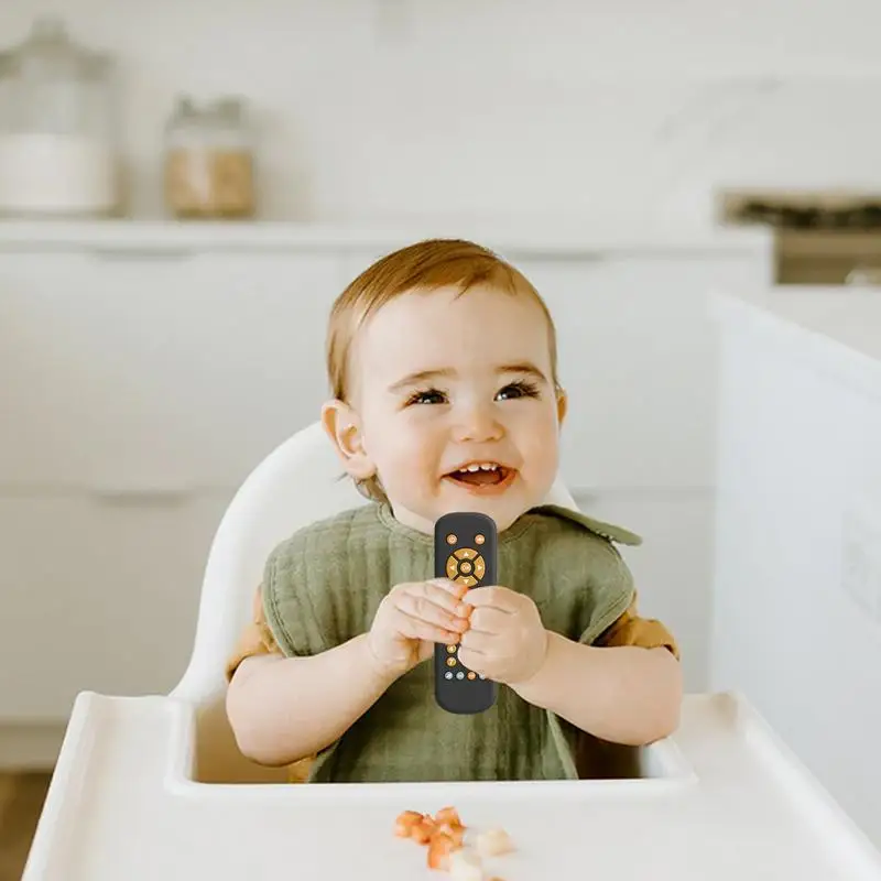 Juguete de Control remoto para bebés, juguete de aprendizaje de educación temprana único, juego realista creativo, Tv para niños pequeños