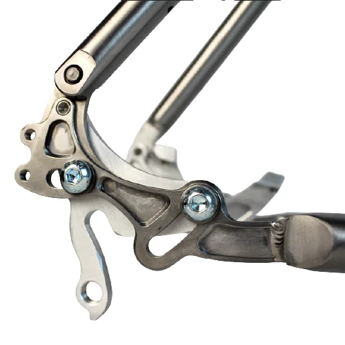 Titanium Bike Frame Sliding Dropout Titanium Gravel Bike Frame With Sliding Dropout Ti Cyclocross Bike Frame Sliding Dropout