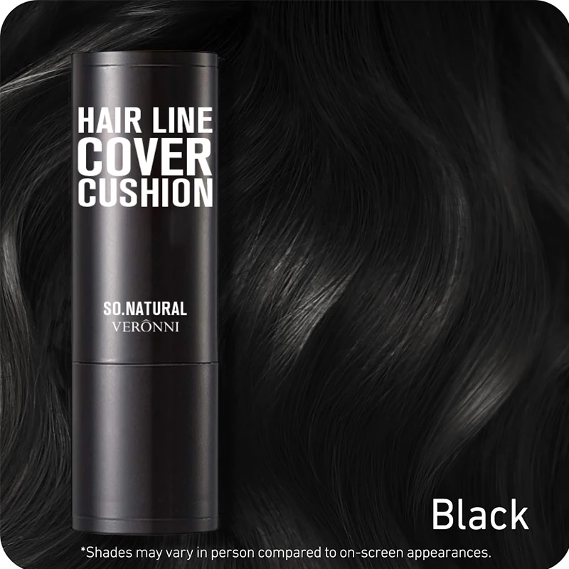 Instant haarlijnpoeder, snel bedekkende haarwortelconcealer, wenkbrauw- en baardlijnen en langdurig wind- en zweetbestendig