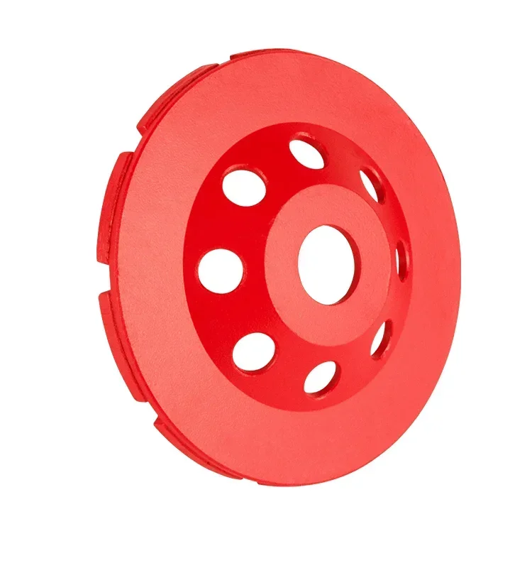 【From China】Golden Shark Professional 4.5 Inch Double Row Diamond Grinding Cup Wheel 115mm Concrete Grinding Discs