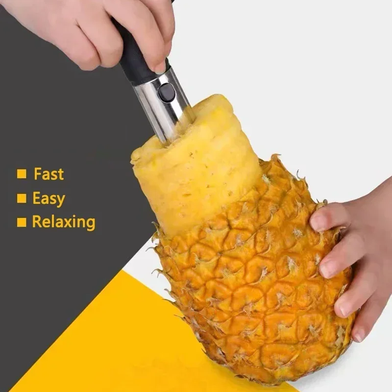 Pineapple Slicer Peeler Cutter Parer Knife Stainless Steel Kitchen Fruit Tools Cooking Tools kitchen accessories kitchen gadgets