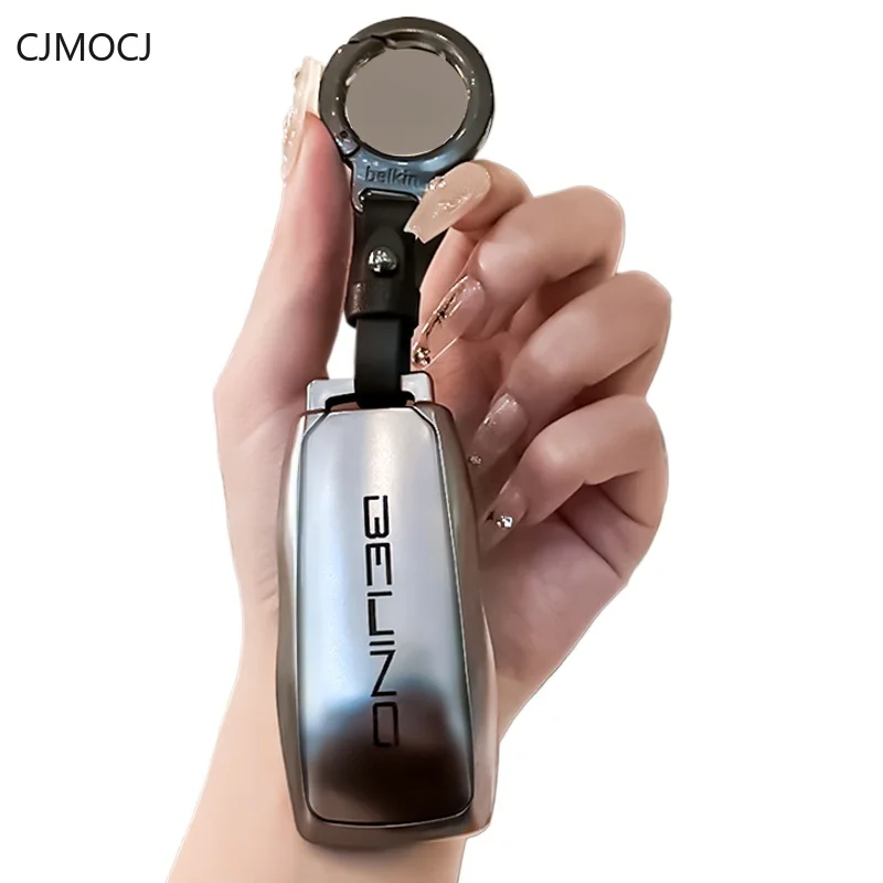 For BAIC BJ40 BJ80 U7 X7 EU5 U5 Plus Key Case Cover, TPU Soft Car Key Fob Shell, Shockproof Smart Keychain, BAIC Accessories