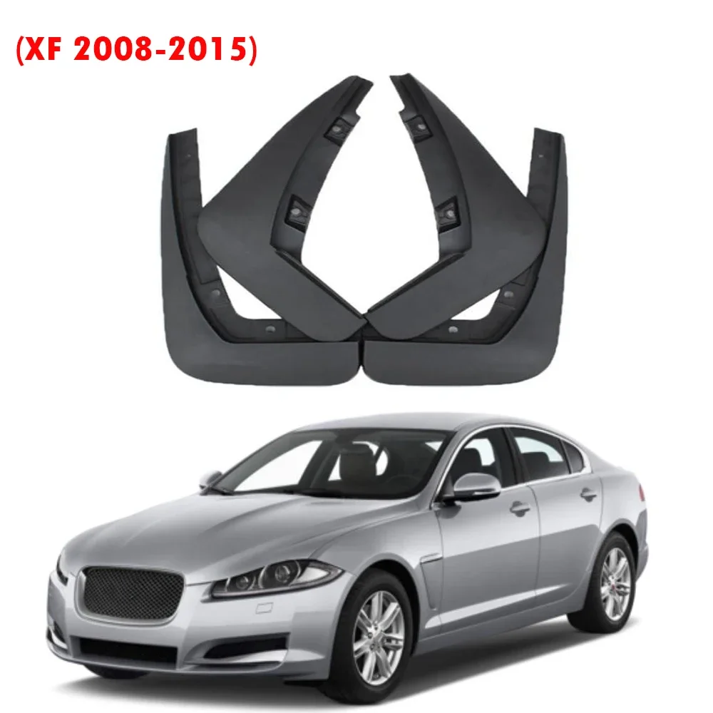 

2008-2015 FOR JAGUAR XF X250 2009 2010 2011 2012 Mudguard Fender Mud Flap Guards Splash Mudflaps Car Accessories Front Rear 4pcs