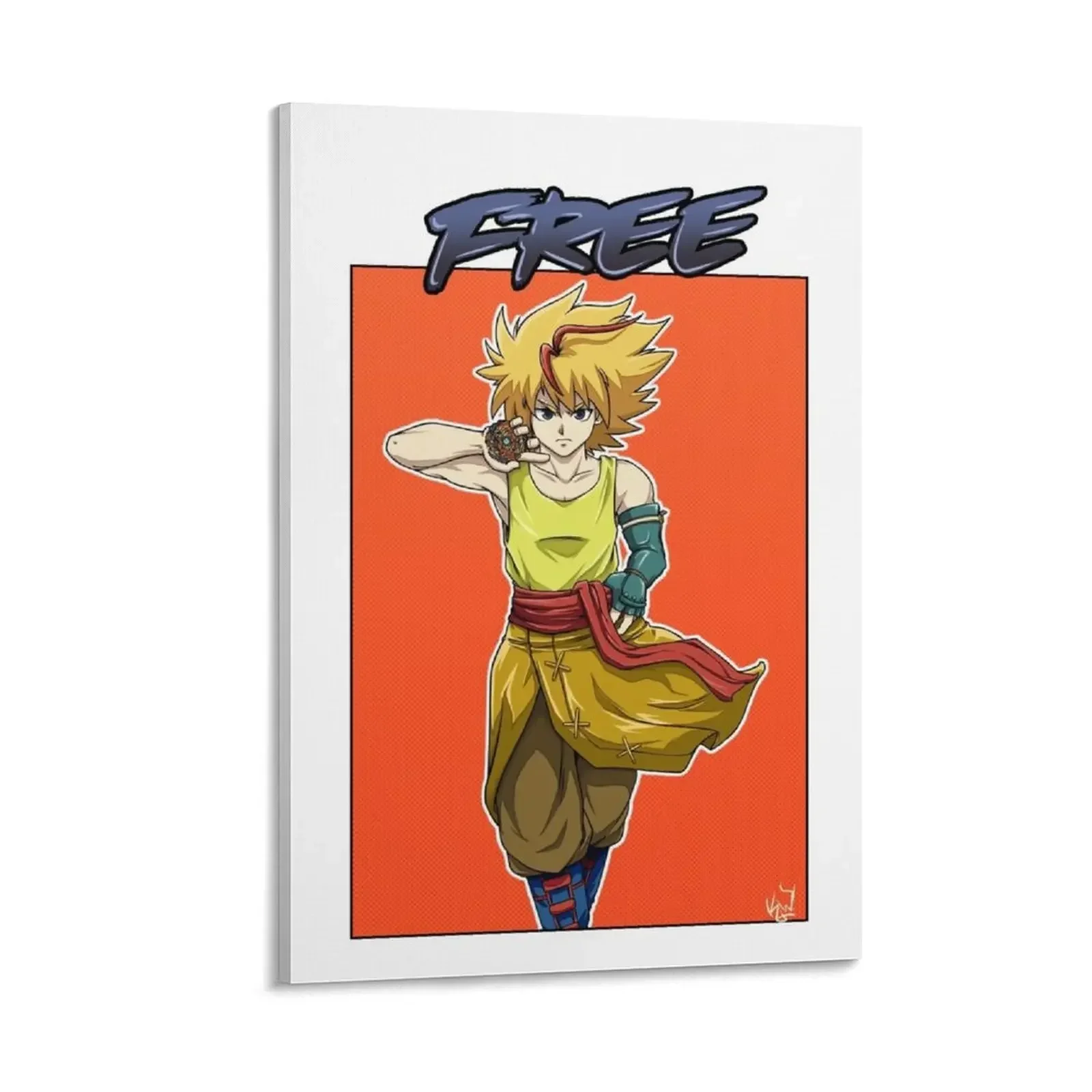 

Free gets Fafnir back Canvas Painting aesthetic room posters Wall paintings