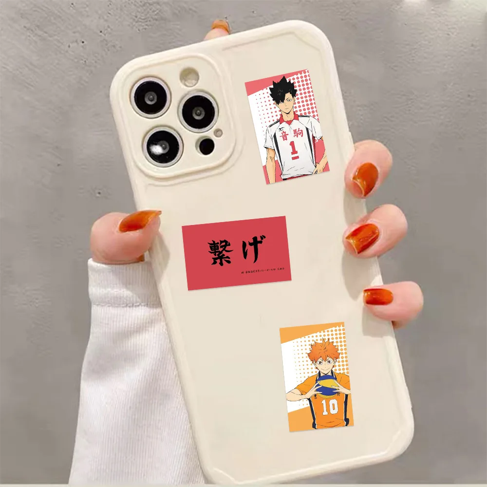 43pcs Volleyball Juvenile Cartoon Graffiti Stickers Suitcase Waterproof Skateboard Sticker Decoration