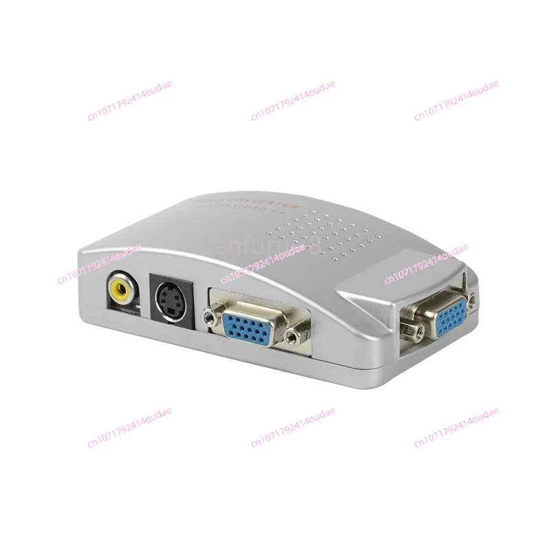 

Vga To Av Converter Computer Screen To Watch TV Monitor Vga To AV Connection Old-fashioned Set-top Box HD