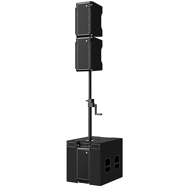 Coaxial Dual 8 Inch Professional Line Array Speakers Sound Audio System Outdoor Indoor Stage Activity Speaker