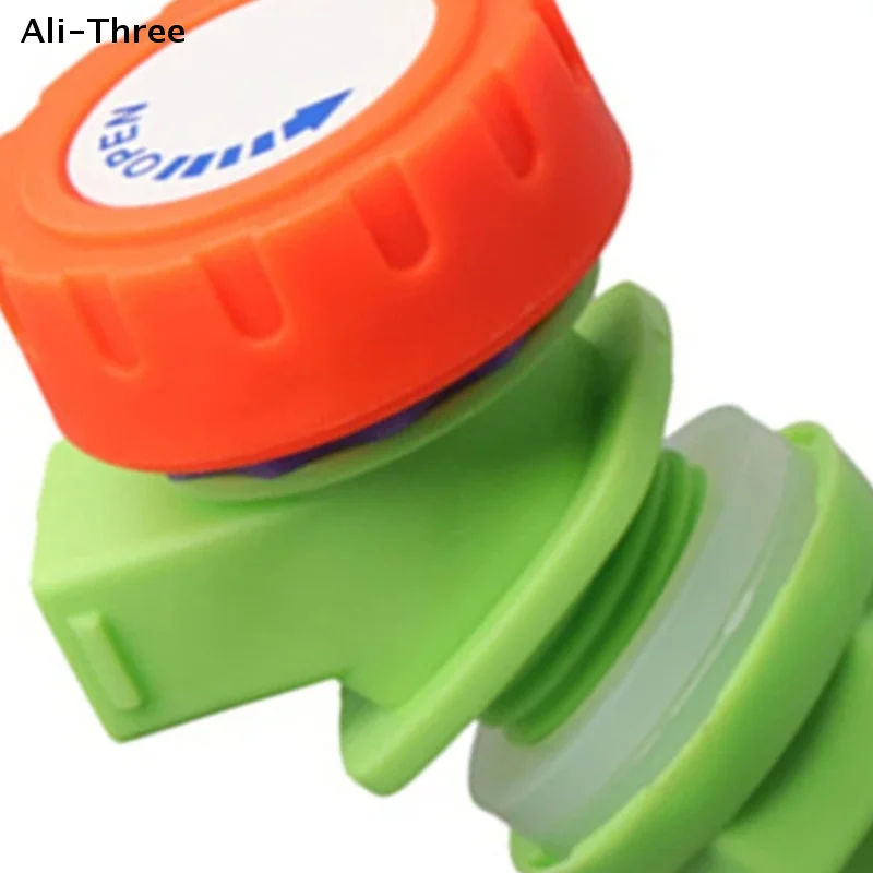 

1Pcs Knob Type Plastic Outdoor Water Faucet Tap Replacement For Water Tank Bucket