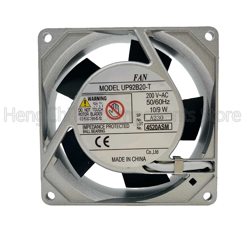 Original 100% Working UP92B20-T 200V 50/60Hz 10/9W cooling fan