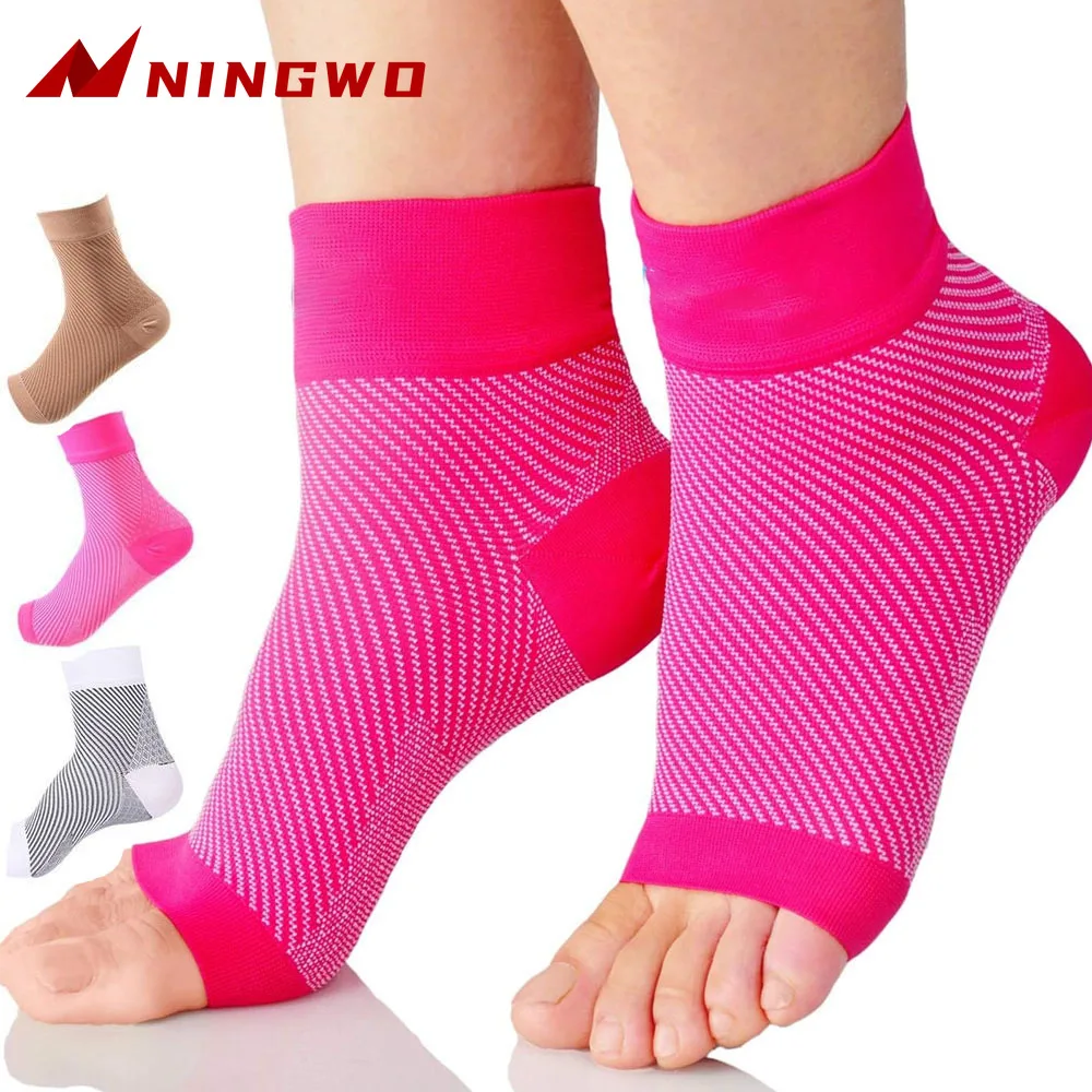 

1Pair Plantar Fasciitis Socks,Ankle Brace Compression Support Sleeves & Arch Support,Foot Compression Sleeves,Ease Swelling