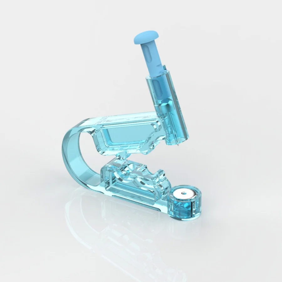 Safety Disposable Ear Piercing Tool Kit Painless Manual Piercing Gun for Ears Nose Lips Body Piercing Accessories with Studs