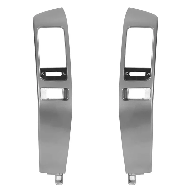 سيارة داش تكييف الهواء منفذ مصبغة لوحة الكسوة لتويوتا لاند كروزر برادو LC120 لكزس GX470 03-09 إطار تنفيس الهواء-M54K #6