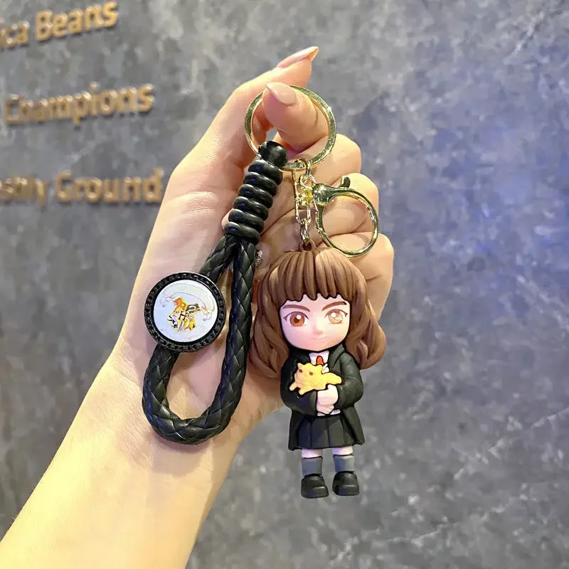 新しいハリーポッター Pvc キーホルダー車の装飾アニメ魔法のフィギュアステレオバックパックペンダントアクセサリー子供の誕生日ギフト