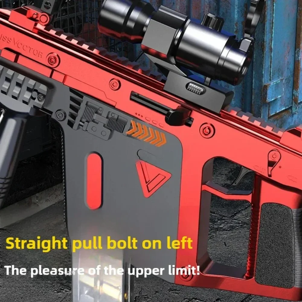 EVA Soft Bullet Toy Gun Can Be Fired Electric/Manually Loaded Assault Rifle Submachine Gun Model Christmas Birthday Gift