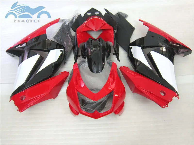 Cheap Fairing kits for Kawasaki injection fairings Ninja 250r 2008 2009 2010 2014 EX250 08 09 10-14 ZX250 red black ABS bodywork