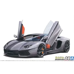 Aoshima 05864 1/24 Scale AVENTADOR LP700-4 '11 Racing Sport Vehicle Car Handmade Hobby Toy Plastic Model Assembly Kit