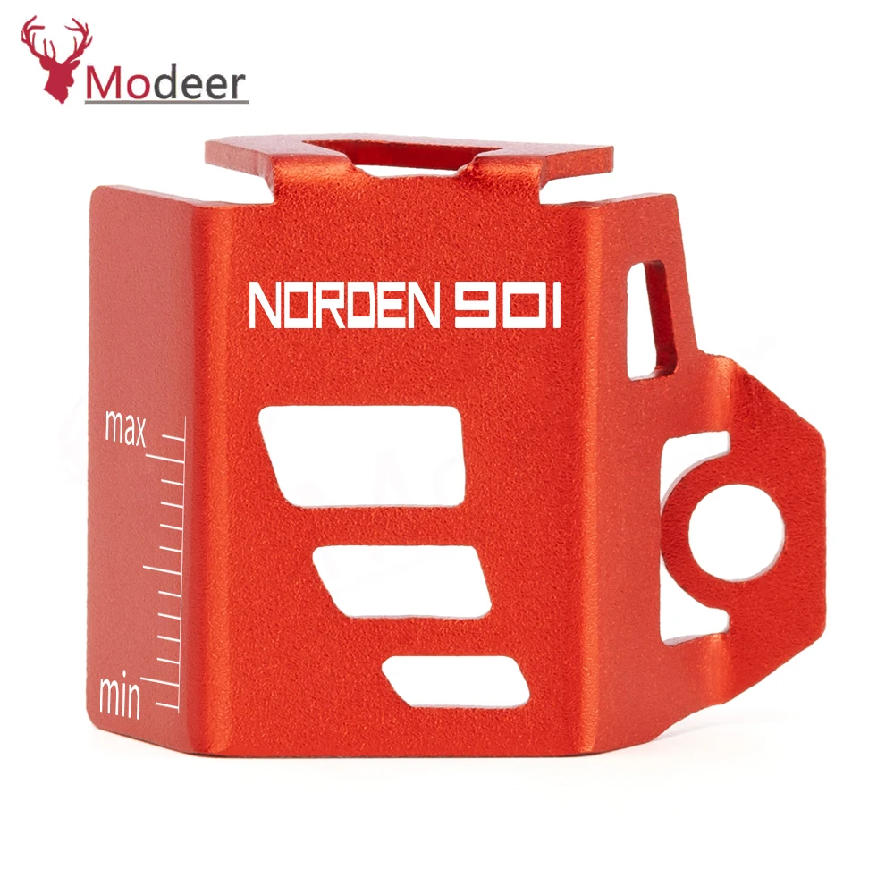 norden 901 CNC Aluminum Rear Brake Fuel Tank Oil Cup Cover Protector Motorcycle Accessory for HUISQ 901 norden norden901 2022