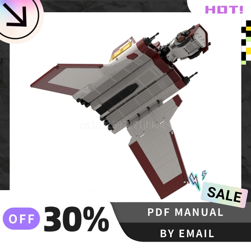 [4272ピース] カスタムMOC輸送シャトル クリエイティブビルディングブロックセット STEM教育玩具 組み立てモデルキット ギフト