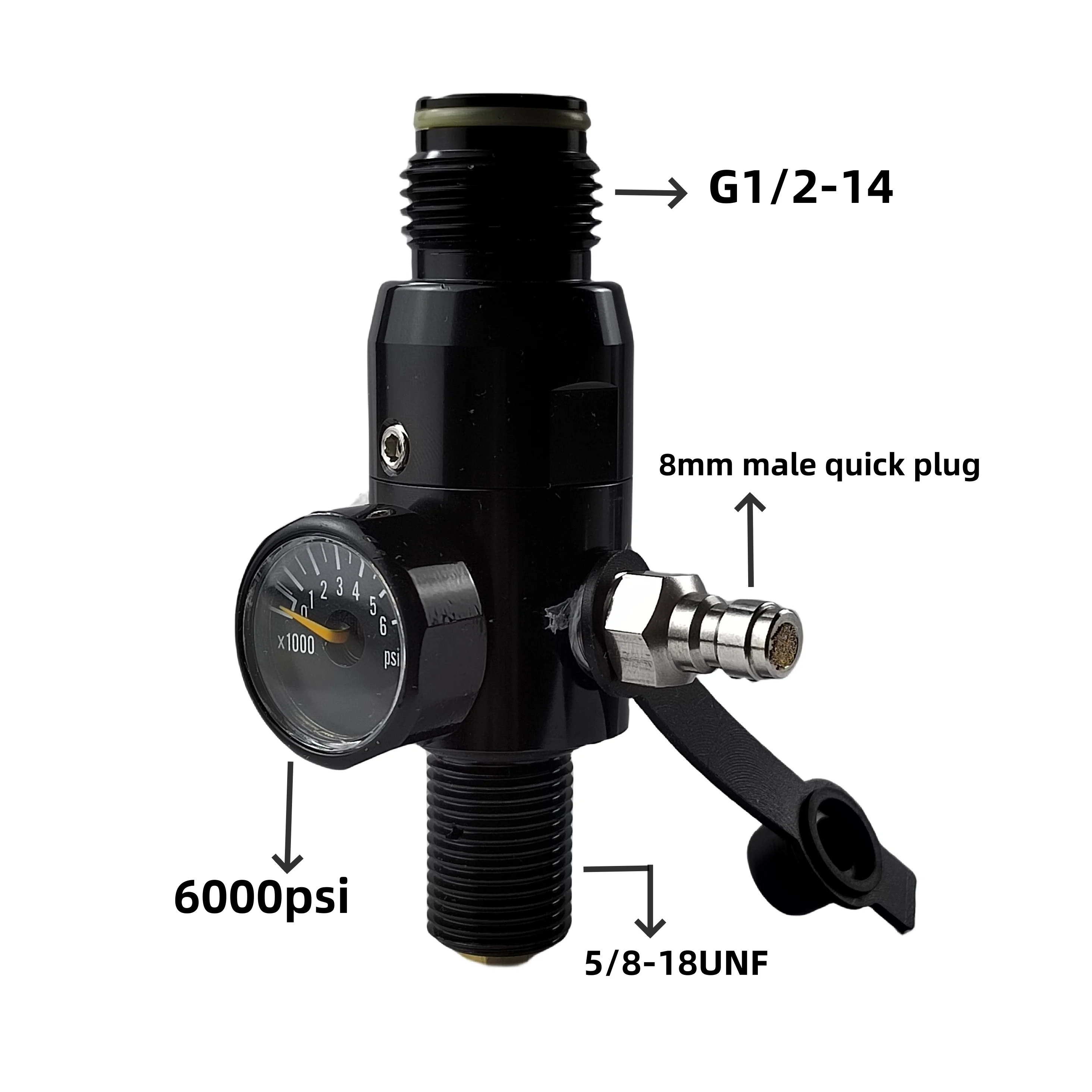 48ci(0.79L) bottiglia di alluminio Soda Drink bottiglia di riempimento del Gas bombola d\'aria ad alta pressione pianta dell\'acquario serbatoio di