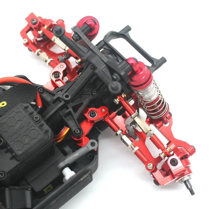 Parti di aggiornamento in metallo Componenti sterzo RC 1/14 ZD Racing MT16 BX12 X12S JIUSI PT14R MT14R 1/14 Parti di automobili telecomandate