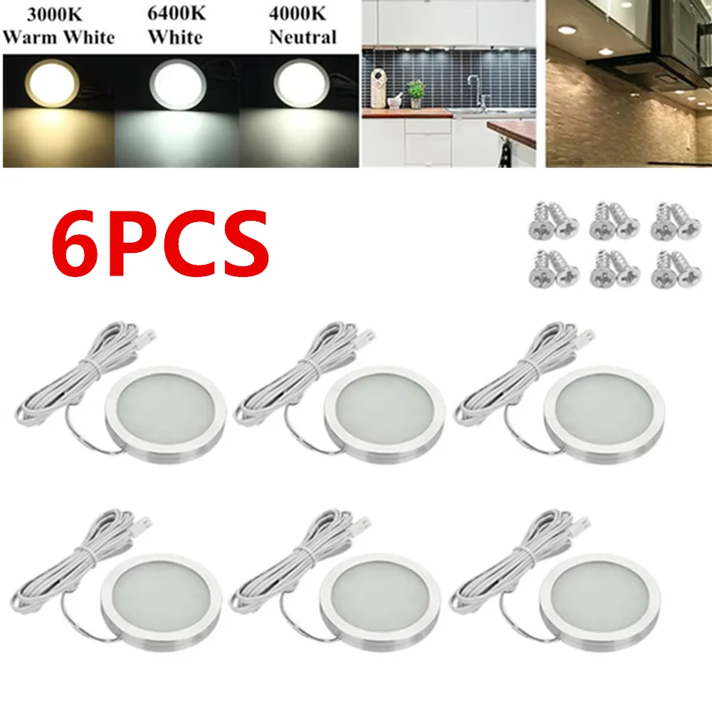6PCS Camper Interior Lights Van Caravan LED Spot Lamp Camping RV Ceiling Lights Caravan Roof Reading Lamp Boat 12V