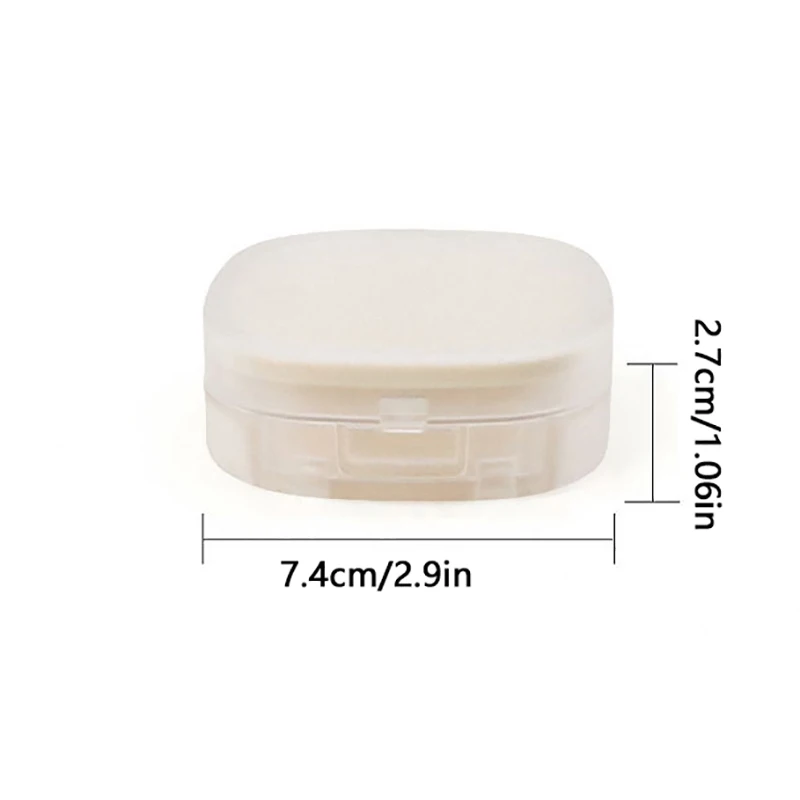 Portable Foundation Empty Air Cushion Puff Box DIY Box With Mirror BB Cream Cosmetic Case Container With Sponge Makeup Tools