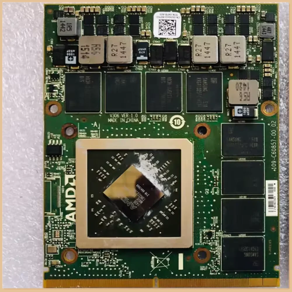 VGA Graphics Card Original R9 M290X HD8970M, 4GB, for Dell Alienware M15X, M17X, M18X, HP 216 W, 0847000 W, 8770W, 8760 HD8970