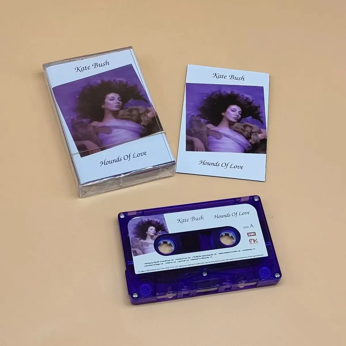 New Kate SadMusic Tape Hounds of Love Album, Running Up That Hill, A Richness With God, Cassettes, Cosplay Recorder Soundtracks Box