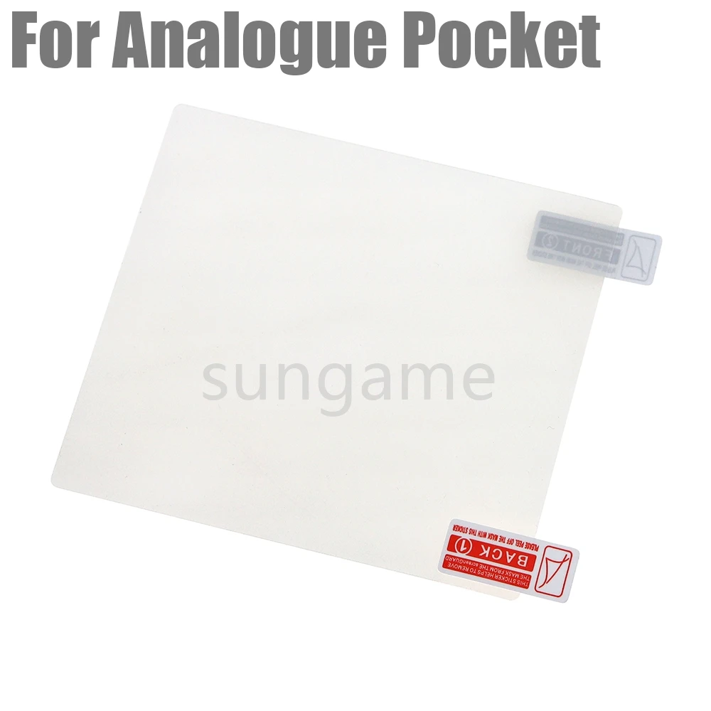 1set Replacement Film For Analogue Pocket Game Console Screen Protector Film
