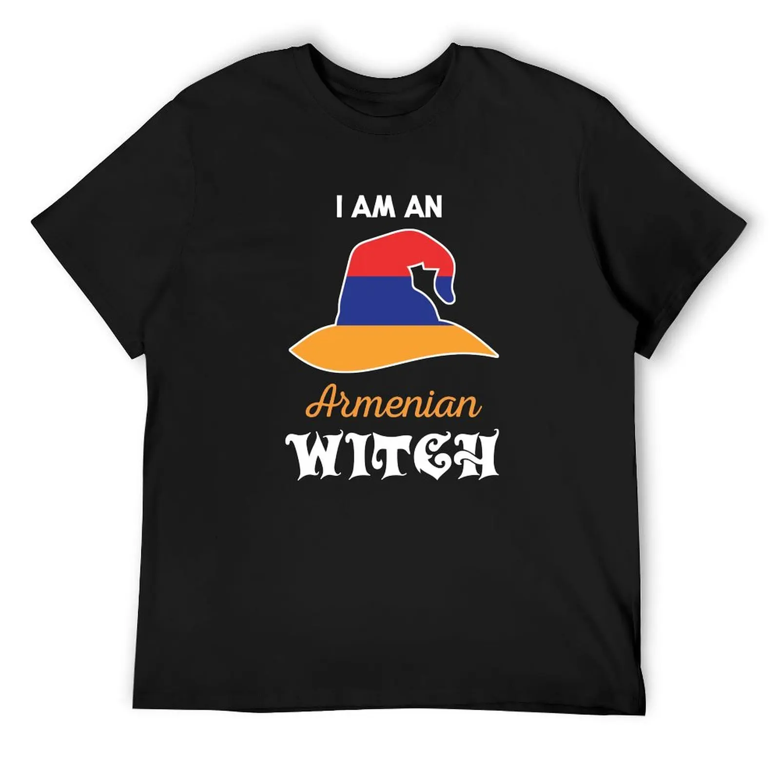 Witch Halloween Armenian Flag T-Shirt graphic tee shirt boys animal print oversized graphic tee tees mens t shirts