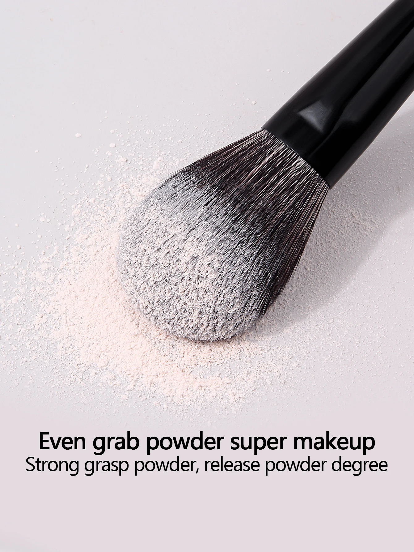 1pc grande angular fundação pincéis de maquiagem base líquida compõem escova bronzeado detalhe rosto ferramentas de beleza essenciais