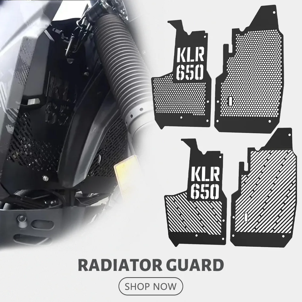 KLR 650 S Traveler CNC MotorcycleS For Kawasaki KLR650 2022 2023 2024 Adventure Radiator Grille Cover Guard Protection Protetor