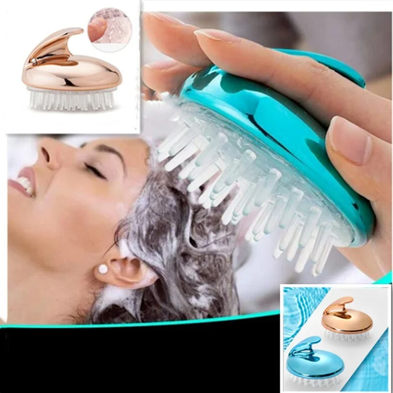 1 Pack Upgrade Soft Shampoo Brush Head Massage Brush Massage Comb Shampoo Anti-Dandruff Anti-Itching Head Grabber