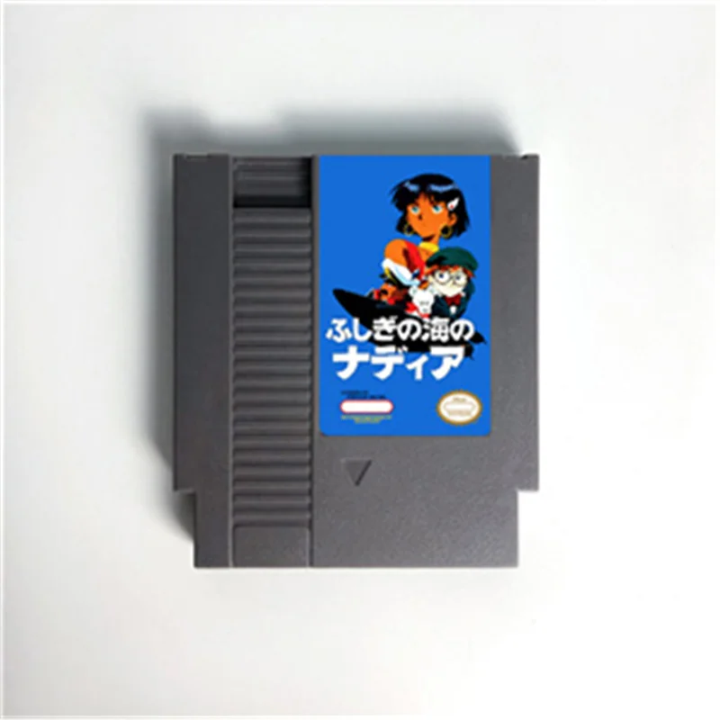 Fushigi no Umi no Nadia Game Cart for 72 Pins Console NES