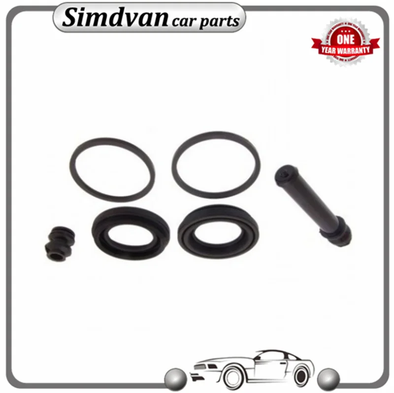 MR407427 1 مجموعة الجبهة الفرامل الفرجار مجموعة الختم لميتسوبيشي باجيرو طقم تصليح الخلفية مونتيرو III 3rd IV 4th #6