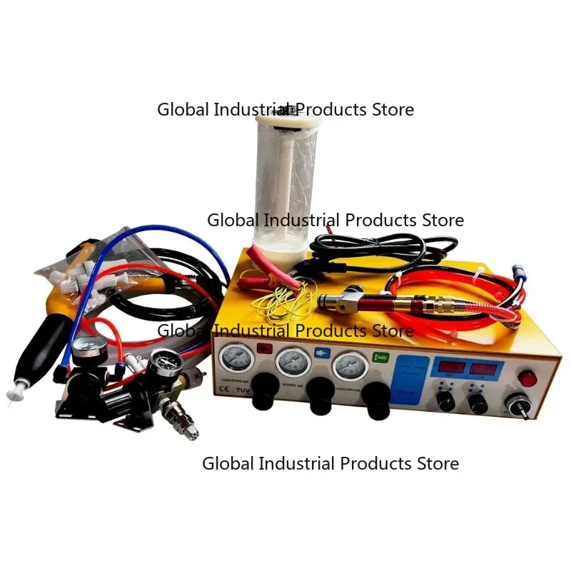 Popular Electrostatic Powder Coating Machine with Organic Glass Hopper Or Vulcanization Cup for Industrial Use