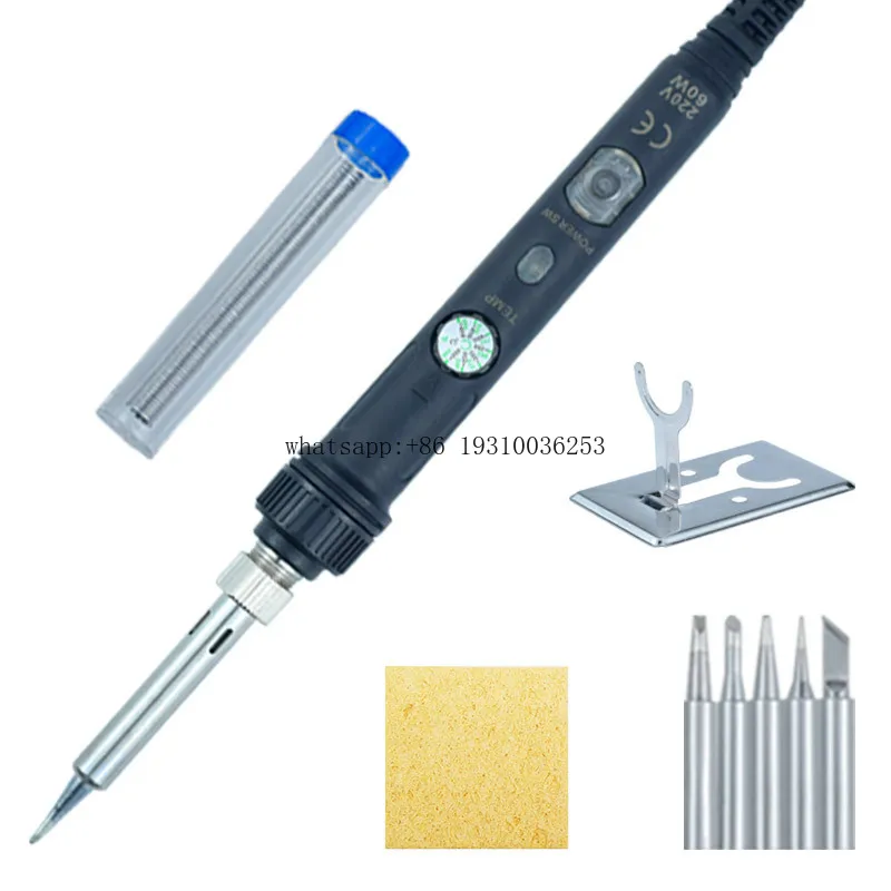 

USB Soldering Iron LED Display Fast Heating 20W Mini Solder Iron PCB Welding Tools