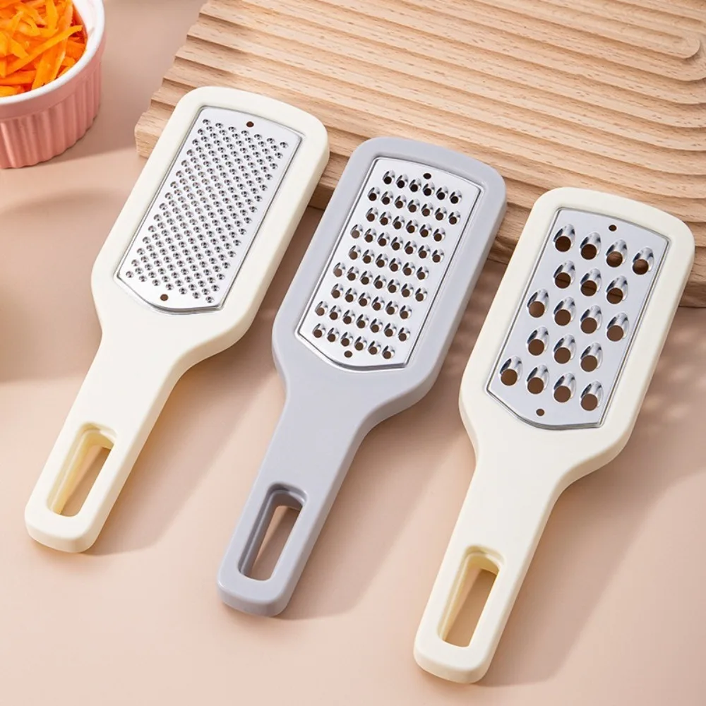 

Kitchen Gadget 3 in 1 Carrot Grater Multifunctional Wipe Evenly Potato Peeler Convenient Beige Vegetable Shredder Kitchen